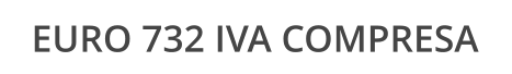 EURO 732 IVA COMPRESA
