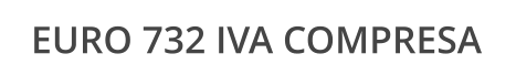 EURO 732 IVA COMPRESA